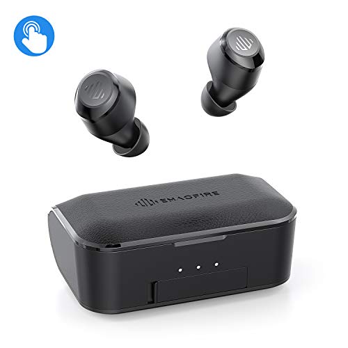 Wireless Earbuds, ENACFIRE F1 Wireless Earbuds CVC 8.0 Noise Cancellation Apt-X Stereo Sound Wireless Headphones 208H Cycle Playtime IPX8 Waterproof Bluetooth 5.0 Headset