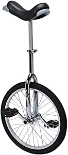 Fun 20 Inch Wheel Chrome Unicycle with Alloy Rim