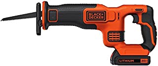 BLACK+DECKER BDCR20C 20V MAX Reciprocating Saw with Battery and Charger