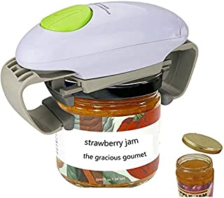 Electric Jar Opener, Restaurant Automatic Jar Opener For New Sealed Jars,The Hands Free Jar Opener with Less Effort to OpenBest Choice for Seniors and Chef's