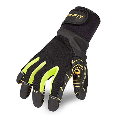 Intra-FIT Professional Anti-Vibration Glove EN ISO 10819:2013/ A1: 2019 & EN388 CertifiedGreat Grip Good for Drilling Equipment Operation, Tool Handling, Mechanical, Construction and Farming