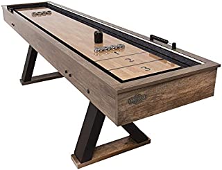 American Legend Kirkwood 9 LED Light Up Shuffleboard Table with Bowling (AL5001W)