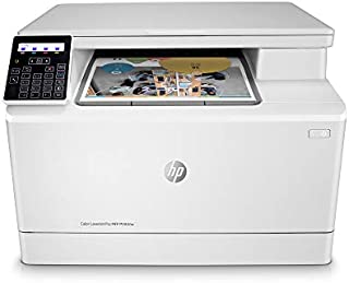 HP Color LaserJet Pro M182nw Wireless All-in-One Laser Printer, Remote Mobile Print, Scan & Copy, Works with Alexa (7KW55A)