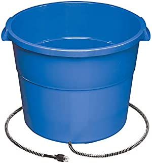 API Heated Bucket Heated Round Bucket, 16 Gallon (Item No. 16HB)