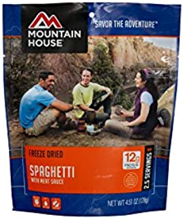 Mountain House Spaghetti with Meat Sauce, Pouch