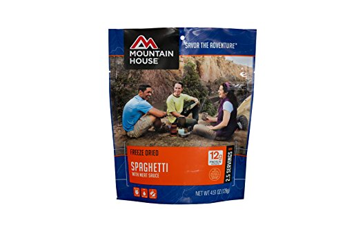 Mountain House Spaghetti with Meat Sauce, Pouch