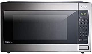 Panasonic Microwave Oven NN-SN966S Stainless Steel Countertop/Built-In with Inverter Technology and Genius Sensor, 2.2 Cu. Ft, 1250W