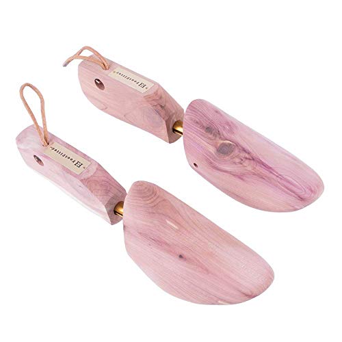 FootFitter Western Cedar Boot Tree - Best Shoe Trees for Western Cowboy Style Boots with USA Wood - CW12