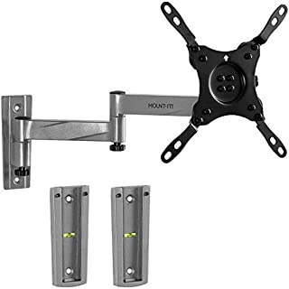 Mount-It! RV TV Mount, Lockable Full Motion TV Wall Mount Designed Specifically for RV or Mobile Home Use Single Arm Tilting and Swiveling 42 Inches Max, 33 Lb Load Capacity, up to VESA 200 Compatible