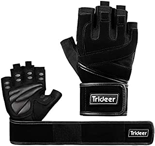 Trideer Padded Weight Lifting Gloves