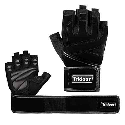 Trideer Padded Weight Lifting Gloves