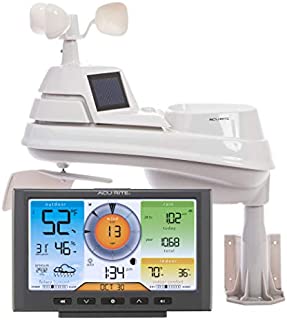 AcuRite 01540M 5-in-1 Weather Station with Wi-Fi Connection to Weather Underground,Black