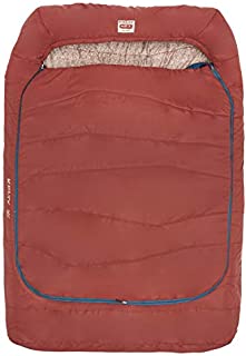 Kelty Tru.Comfort Doublewide 20 Degree Sleeping Bag  Two Person Synthetic Camping Sleeping Bag for Couples & Family Camping  Stuff Sack Included