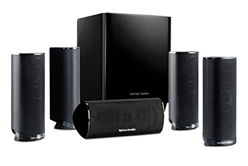 Harman Kardon HKTS 16BQ 5.1 Channel Home Theater Speaker Package (Black)