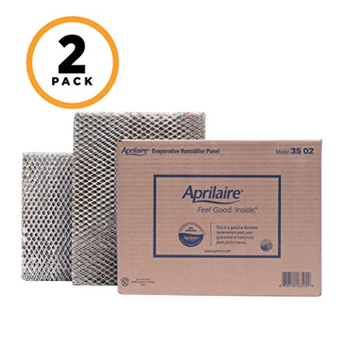 Aprilaire 35 Replacement Water Panel for Aprilaire Whole House Humidifier Models 350, 360, 560, 568, 600, 600A, 600M, 700, 700A, 700M, 760, 768 (Pack of 2)