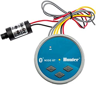 Hunter Node-BT-100 One Zone Bluetooth Enabled Irrigation Controller w/DC Solenoid Single Station 9V Timer NODEBT100