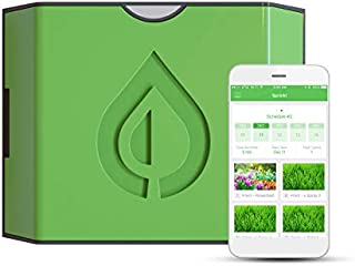 Sprinkl Control - The Smart Sprinkler Hub - 16 Zone WiFi Smart Irrigation Controller - Weather Intelligence, Remote Access, Built-in Fault Detection, Wireless Moisture Sensors, Compatible with Alexa