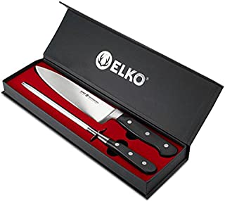 Chef's Knife And Sharpener - By Elko Professional