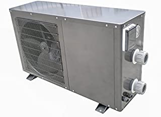 FibroHeat swimming pool heat pump 55 K Btu/hr Titanium