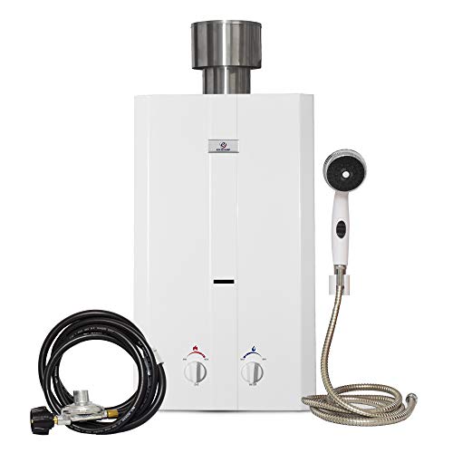 Eccotemp L10 Portable Outdoor Tankless Water Heater w/Shower Set