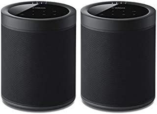 Yamaha WX-021BL MusicCast 20 Wireless Speakers - Pair (Black)