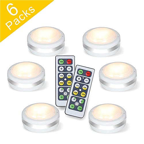 Puck Lights With Remote, Starxing