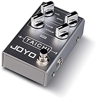 JOYO R-02 TAICHI Overdrive Guitar Effect Pedal Low-gain Overdrive Pedal Reminiscent Classic AMP Effect Pedal for Electric Guitar True Bypass