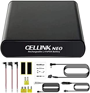 Cellink NEO Battery Pack | Smart Power Bank for Dash Cams | Supplies up to 24 Hrs (2Channel) and up to 45 Hrs (1Channel) of Battery Life to Your Dash Cam (Spliced Ver. for Thinkware Dash Cams)