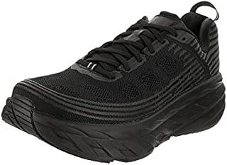 HOKA ONE ONE Mens Bondi 6 Black/Black Running Shoe - 9.5