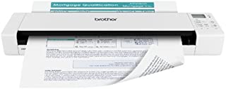 Brother Wireless Mobile Color Page Scanner, DS-920W, Wi-Fi Transfer, Fast Scanning Speeds, Compact and Lightweight