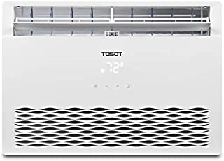 TOSOT 10,000 BTU Window Air Conditioner - Energy Star, Modern Design, and Temperature-Sensing Remote - Window AC for Bedroom, Living Room, and attics up to 450 sq. ft.