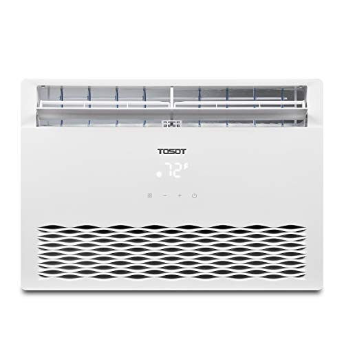 TOSOT 10,000 BTU Window Air Conditioner - Energy Star, Modern Design, and Temperature-Sensing Remote - Window AC for Bedroom, Living Room, and attics up to 450 sq. ft.