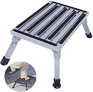 Cocoarm RV Steps Ladders Step Stool Aluminum Caravan