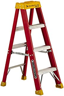 Louisville Ladder 4-Feet Fiberglass Stepladder, 300-Pound Capacity, L-3016-04