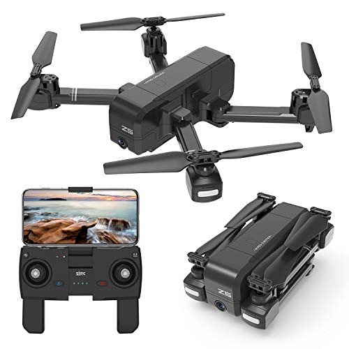 HEYGELO Z5 GPS 2.7K RC Drones with FHD Camera for Adults and Teen, Foldable FPV Drone with Auto Return Home, Follow Me, Altitude Hold, Tap Fly Functions for Beginners and Photography Enthusiasts.