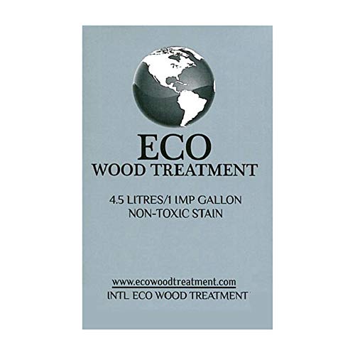 Eco Wood Treatment EWT5 5 US Gallon, Long Lasting, Silvery Patina | Semi-Transparent (1 Pack)