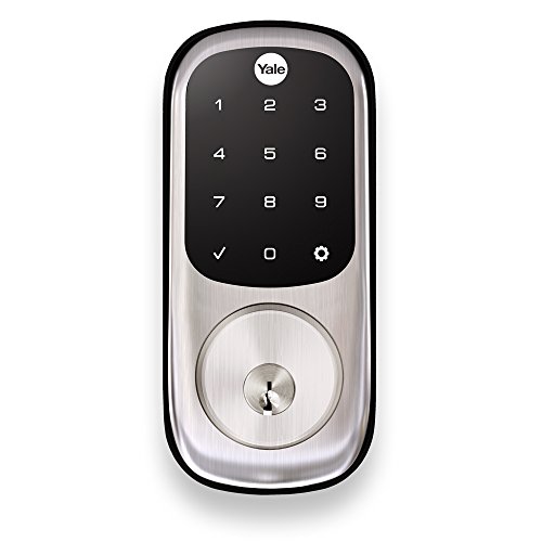 Yale Assure Lock with Z-Wave - Smart Touchscreen Deadbolt - Works with Ring Alarm, Samsung SmartThings, Wink and More (Hub required, sold separately) - Satin Nickel