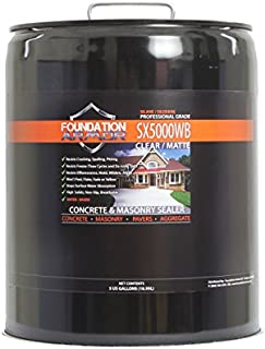 5-Gal. SX5000 WB DOT Approved Water Based Silane Siloxane Concrete Sealer and Masonry Water Repellent