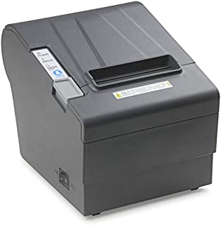 WeeiUs 80 MM 3'1/8 POS Thermal Receipt Printer USB Serial Ethernet/LAN Port Cashdrawer RS232 Auto Cutter Support Windows Mac ESC/POS