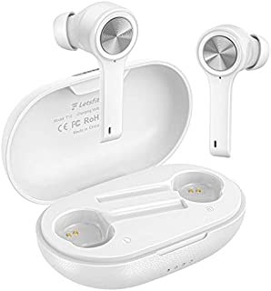 Wireless Earbuds, Letsfit Bluetooth 5.0 Headphones Stereo Earphones with Microphone Charging Case, Waterproof in-Ear True Buds with USB C for Running Sports