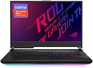 ASUS ROG Strix Scar 17 (2020) Gaming Laptop, 17.3 300Hz FHD IPS Type, NVIDIA GeForce RTX 2080 Super, Intel Core i9-10980HK, 32GB DDR4, 2TB PCIe SSD (RAID 0), Per-Key RGB, Win10 Pro, G732LXS-XS99