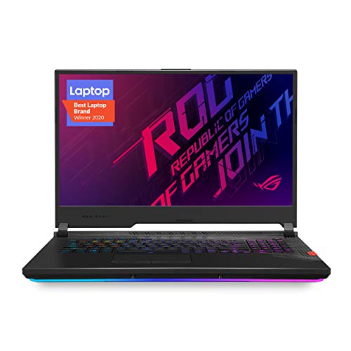 ASUS ROG Strix Scar 17 (2020) Gaming Laptop, 17.3 300Hz FHD IPS Type, NVIDIA GeForce RTX 2080 Super, Intel Core i9-10980HK, 32GB DDR4, 2TB PCIe SSD (RAID 0), Per-Key RGB, Win10 Pro, G732LXS-XS99