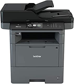 Brother Monochrome Laser, Multifunction, All-in-One Printer, MFC-L6800DW, Wireless Networking, Mobile Printing & Scanning, Duplex Print, Scan & Copy, Amazon Dash Replenishment Enabled, Black