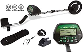 Treasure Cove TC-3020 Fortune Finder Digital Platinum Gold Silver Metal Detector Set for Adults with High Accuracy Waterproof Coil