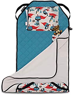 Urban Infant Tot Cot All-in-One Modern Preschool/Daycare Nap Mat with Washable Pillow and Elastic Straps - Urban Dude