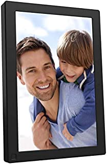 BSIMB Digital Picture Frame 10.1 Inch WiFi 16GB Digital Photo Frame 1280x800 IPS Touch Screen Auto Rotate Motion Sensor Add Photos/Videos from iPhone & Android App/Twitter/Facebook/Email W10