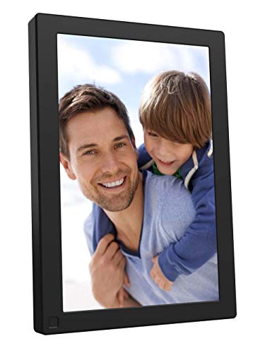 BSIMB Digital Picture Frame 10.1 Inch WiFi 16GB Digital Photo Frame 1280x800 IPS Touch Screen Auto Rotate Motion Sensor Add Photos/Videos from iPhone & Android App/Twitter/Facebook/Email W10