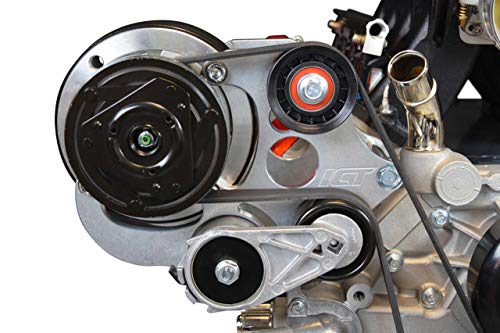 ICT Billet LS Truck R4 A/C Air Conditioner Compressor Bracket Kit SUV LSX AC (LS3 Camaro) LS1 LS3 LS2 LQ4 LQ9 LS6 L92 L99 L33 LR4 Designed & Manufactured in the USA 551585X-3