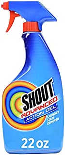 Shout Spray and Wash Advanced Action Gel Stain Remover for Clothes, 22 oz