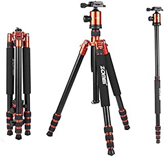 ZOMEI Tripod Camera Travel Z818 Tripod Aluminium Alloy Monopod